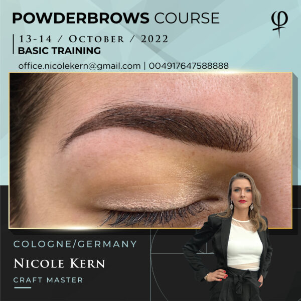 PowderBrows Basis Training Köln 13.-14.10.2022